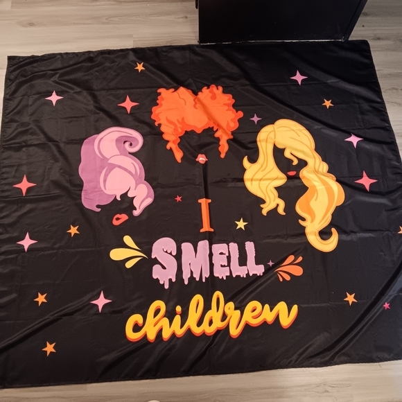 Hocus Pocus wall‎ tapestry Halloween Witches - Picture 1 of 5